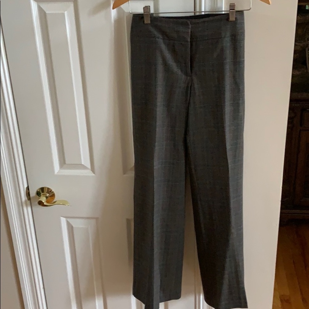 Chico’s bown plaid trouser